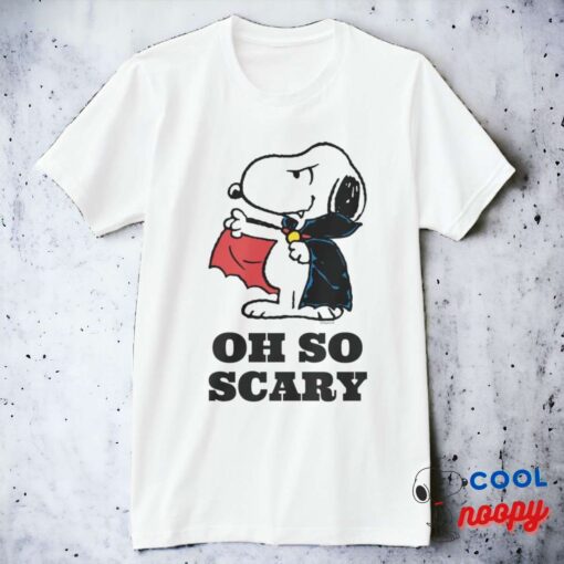 Peanuts Halloween Snoopy Vampire T Shirt 2