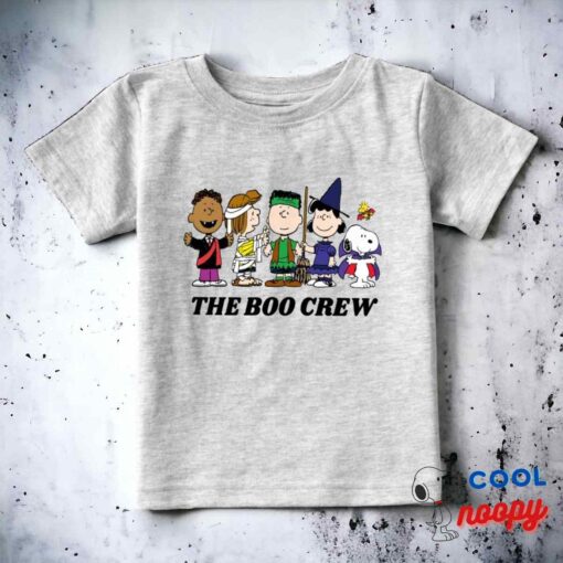 Peanuts Halloween The Boo Crew Baby T Shirt 4