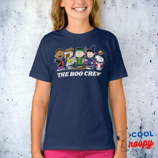 Peanuts Halloween The Boo Crew T Shirt 11