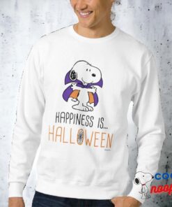 Peanuts Happiness Is Halloween Sweatshirt 8