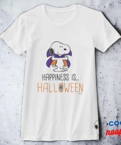 Peanuts Happiness Is Halloween T Shirt 2