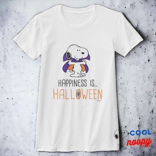 Peanuts Happiness Is Halloween T Shirt 2