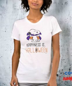 Peanuts Happiness Is Halloween T Shirt 3