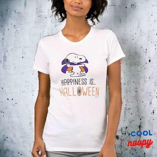 Peanuts Happiness Is Halloween T Shirt 3