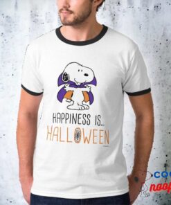 Peanuts Happiness Is Halloween T Shirt 6