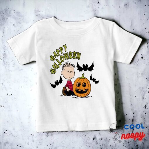 Peanuts Happy Halloween Linus Baby T Shirt 2