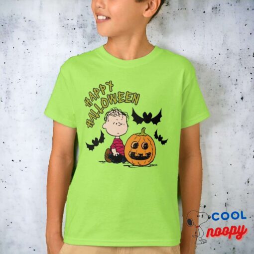 Peanuts Happy Halloween Linus T Shirt 4