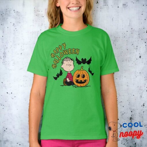 Peanuts Happy Halloween Linus T Shirt 5