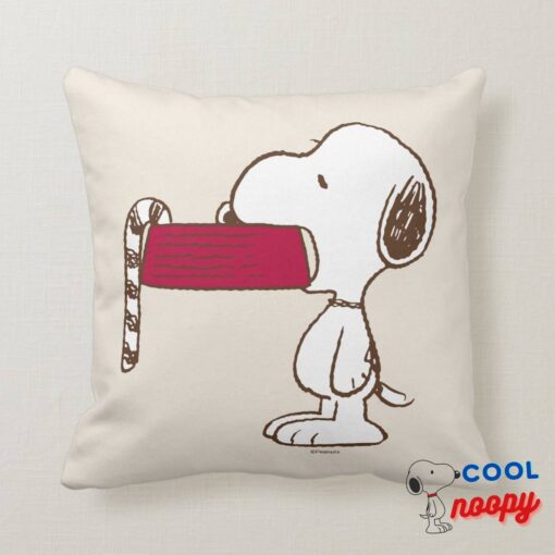 Peanuts Holiday Delights Throw Pillow 8