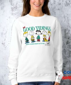 Peanuts Holiday Good Tidings Sweatshirt 1
