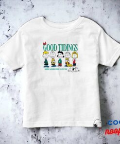Peanuts Holiday Good Tidings Toddler T Shirt 15