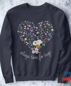 Peanuts In Bloom Snoopy Heart Sweatshirt 11
