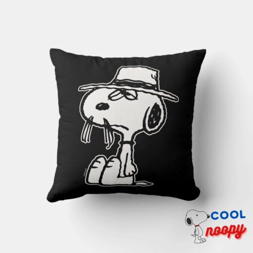Peanuts Its Snoopys Brother Spike Throw Pillow 4