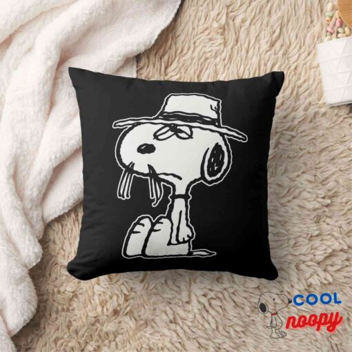 Peanuts Its Snoopys Brother Spike Throw Pillow 8