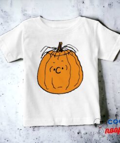 Peanuts Linus Halloween Pumpkin Head Baby T Shirt 8