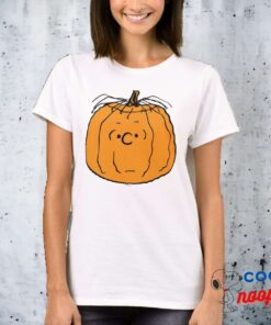 Peanuts Linus Halloween Pumpkin Head T Shirt 8