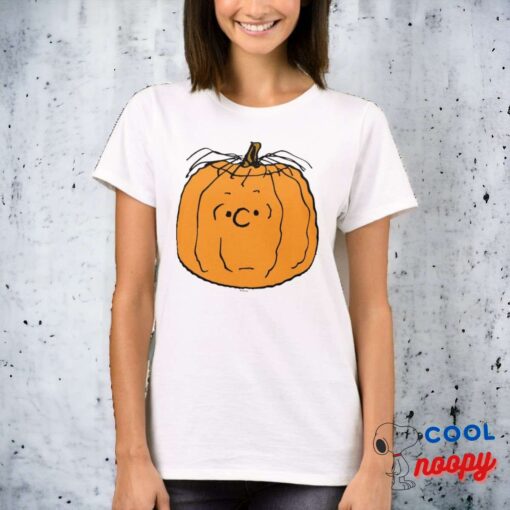 Peanuts Linus Halloween Pumpkin Head T Shirt 8
