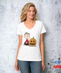 Peanuts Linus Jack O Lantern T Shirt 2
