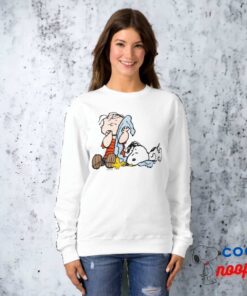 Peanuts Linus Snoopy Woodstock Napping Sweatshirt 6