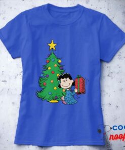 Peanuts Lucy Christmas Tree T Shirt 10