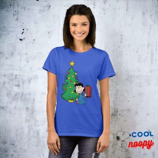 Peanuts Lucy Christmas Tree T Shirt 13