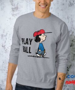 Peanuts Lucy Playing Baseball Sweatshirt 5