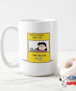 Peanuts Lucy The Doctor Is In Mug 15