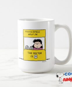 Peanuts Lucy The Doctor Is In Mug 7