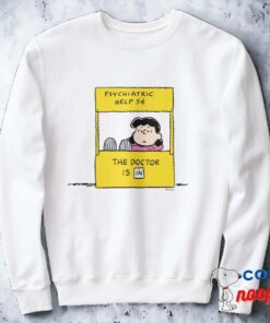 Peanuts Lucy The Doctor Is In Sweatshirt 2