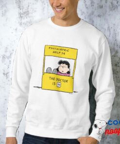 Peanuts Lucy The Doctor Is In Sweatshirt 6