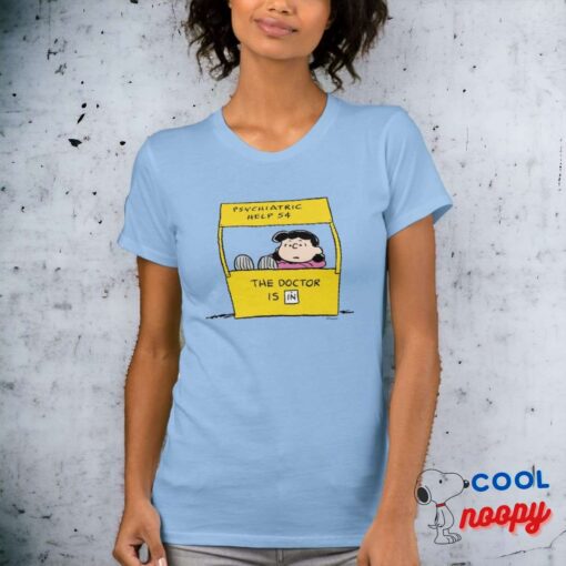 Peanuts Lucy The Doctor Is In T Shirt 15
