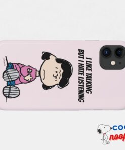 Peanuts Lucy With Arms Crossed Case Mate Iphone Case 5
