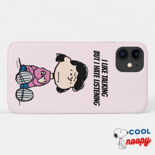 Peanuts Lucy With Arms Crossed Case Mate Iphone Case 5