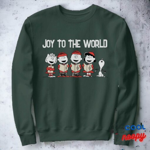 Peanuts Merry Christmas Holiday Choir Sweatshirt 15
