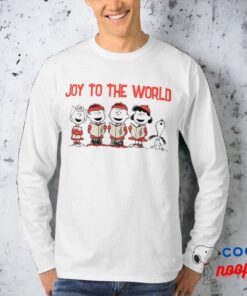 Peanuts Merry Christmas Holiday Choir T Shirt 2