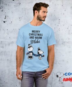 Peanuts Merry Christmas Snoopy Charlie Brown T Shirt 3