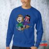 Peanuts Peppermint Patty Marcie Sled Riding Sweatshirt 1