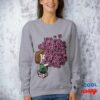 Peanuts Peppermint Patty Pink Bouquet Sweatshirt 8