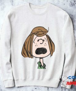 Peanuts Peppermint Patty Screaming Face Sweatshirt 1