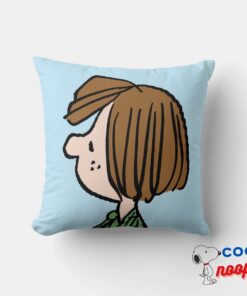 Peanuts Peppermint Patty Throw Pillow 8