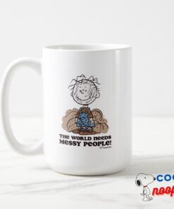 Peanuts Pigpen The World Needs Messy People Travel Mug 5