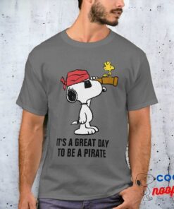 Peanuts Pirate Snoopy And Woodstock T Shirt 4