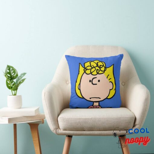 Peanuts Sally Brown Throw Pillow 3