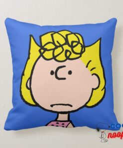 Peanuts Sally Brown Throw Pillow 6