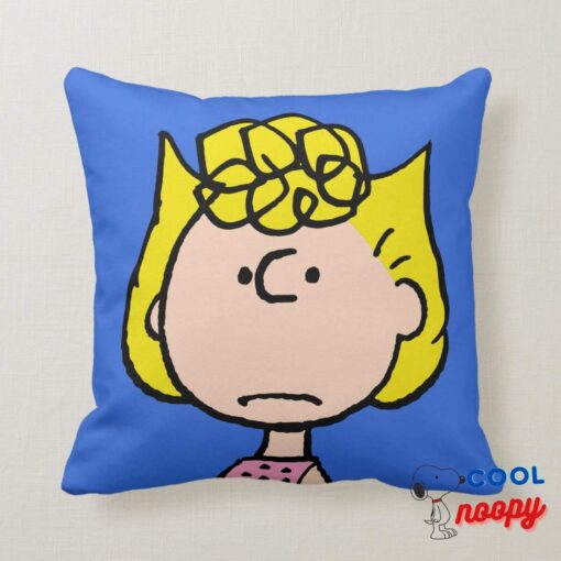Peanuts Sally Brown Throw Pillow 6