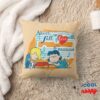 Peanuts Schroeder Lucy Love With A Musician Throw Pillow 8