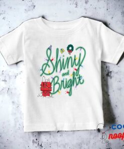 Peanuts Shiny And Bright Christmas Baby T Shirt 15