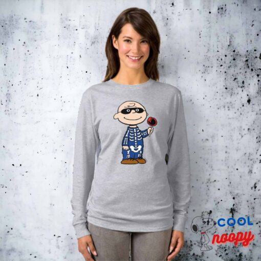 Peanuts Skeleton Charlie Brown T Shirt 4