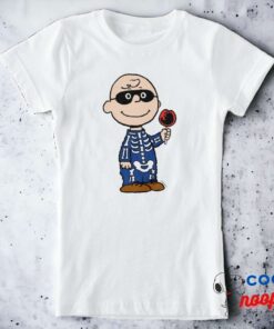 Peanuts Skeleton Charlie Brown T Shirt 5