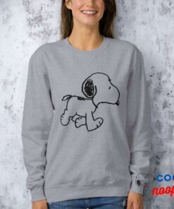 Peanuts Snoopy All Fours Walk Sweatshirt 1